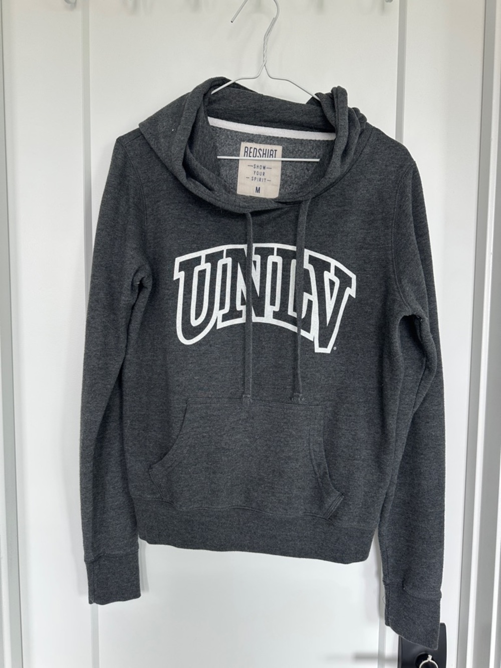 UNLV Dark Gray Hooded Pullover Sweatshirt Las Vegas university